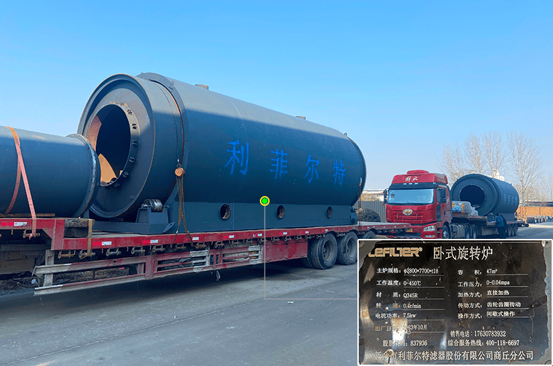 廢輪胎熱裂解煉油設(shè)備爐膽為什么會鼓包變形？
