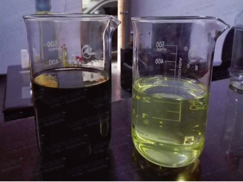 輪胎油是怎么脫色除味的？